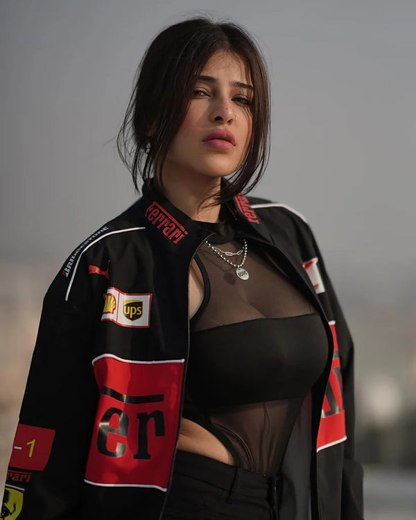 Black Ferrari Scuderia Limited Edition Jacket