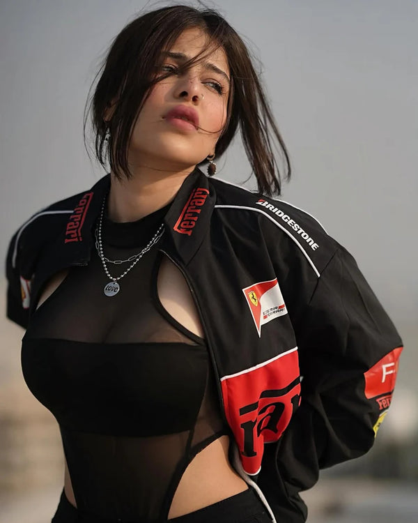 Black Ferrari Scuderia Limited Edition Jacket