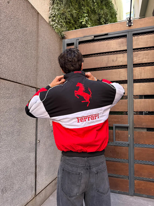 TRI COLOUR FERRARI JACKET F1 EDITION