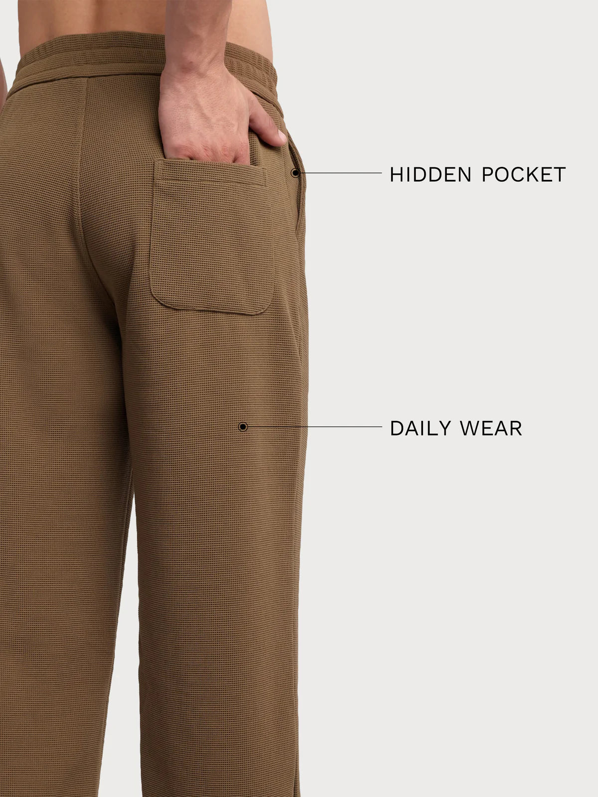 BAGGROOVE PANT BROWN