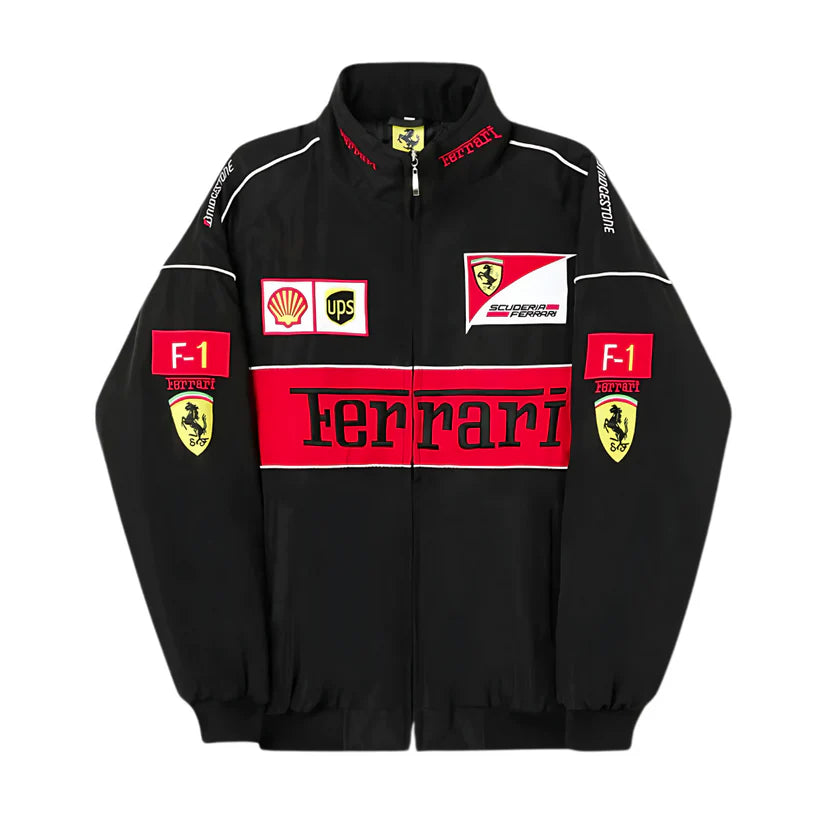 Black Ferrari Scuderia Limited Edition Jacket