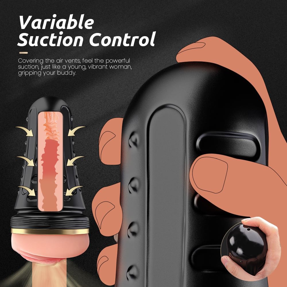 Male Pocket Pussy Vagina Textured Masturbators Sex Machine Toy for Men